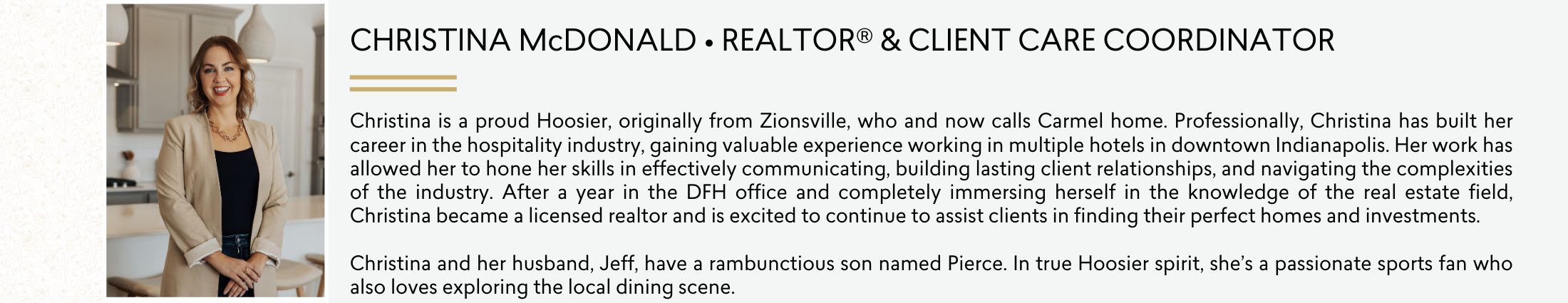 Christina McDonald Bio